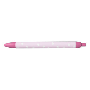 Caneta Azul Pequeno Pastel de Nuvem Rosa