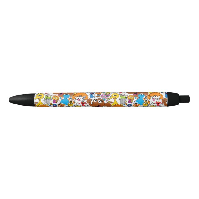 Caneta Azul Sesame Street Pals Doodley Patterno (Frente)