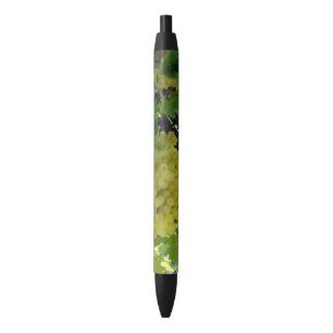 Caneta Azul Uvas Sultana Numa Vinha De Uva,