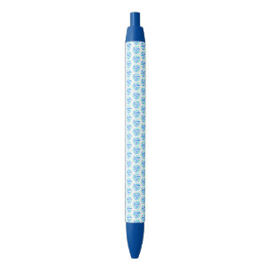 Caneta azul vibrante Design inspirado em Honeyco