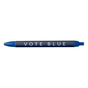 Caneta Azul Votar Promocional do Partido Democrata Azul Simple