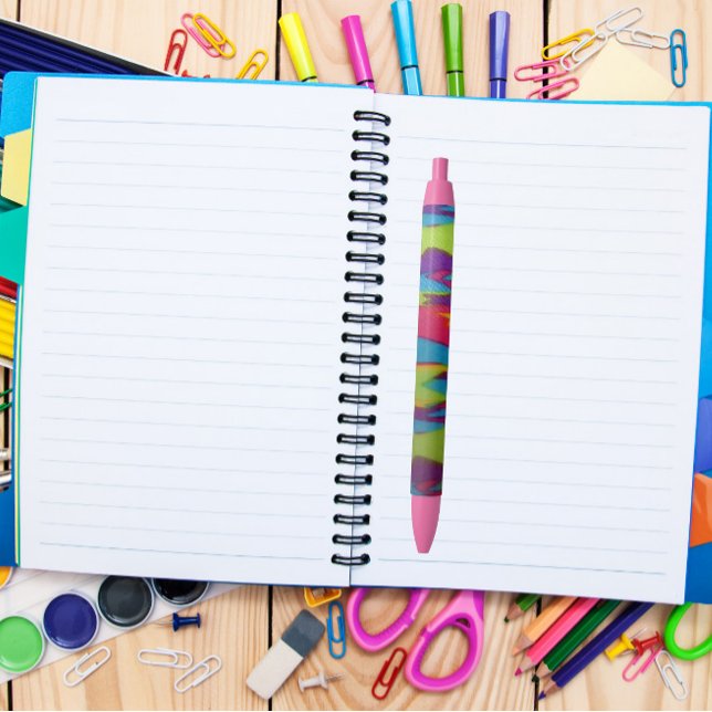 Caneta Azul Zigzag Dyes (Criador carregado)