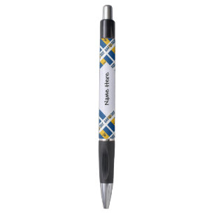 Caneta Bandeira Barbariana de Barbados com Nome Personali