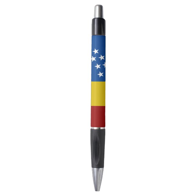 Caneta Bandeira de Durham (Carolina do Norte) (Frente Vertical)
