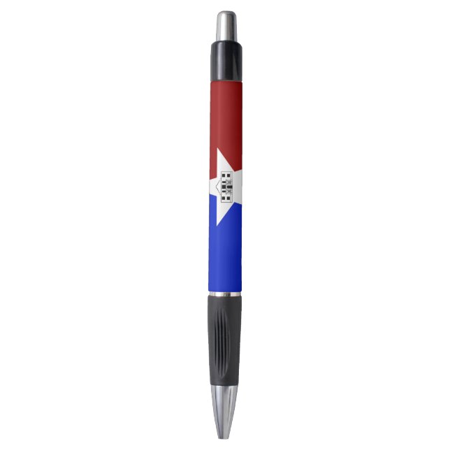 Caneta Bandeira de San Antonio (Texas) (Frente Vertical)