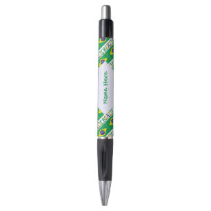 Caneta Bandeira do Brasil Tiled Emmy