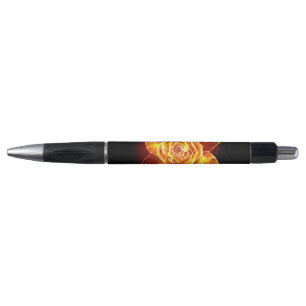 Caneta Blooming Fire Rosa