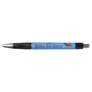 Caneta Bolinhas Zebra - Pub Inglês