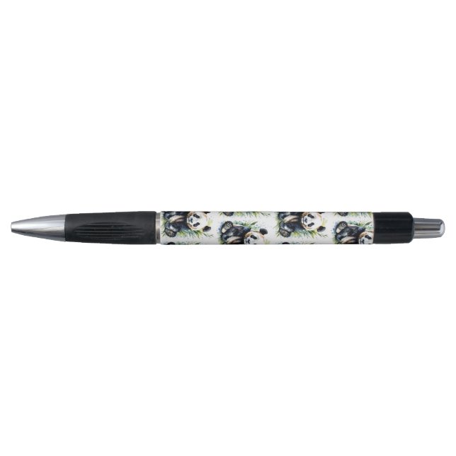 Caneta Bonita Watercolor Panda Bear (Frente)