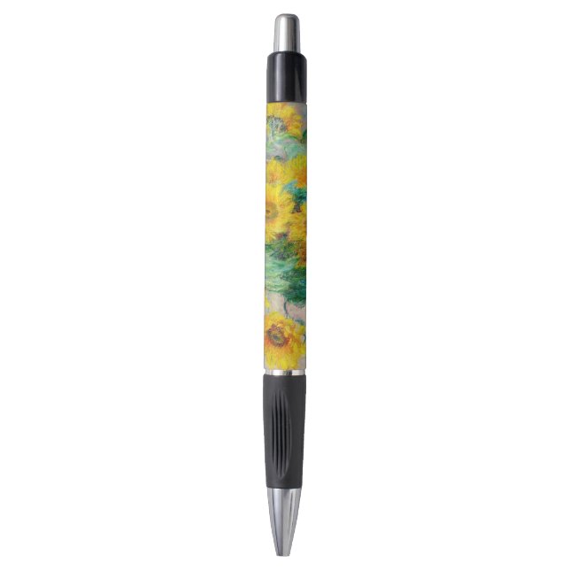 Caneta Buquê de Sunflower Claude Monet (Frente Vertical)