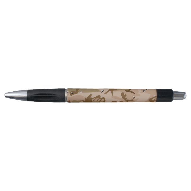 Caneta Camuflagem no Deserto Com Seixos, Militar, Exércit (Frente)