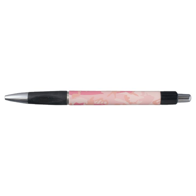 Caneta Camuflagem Rosa, Militar, Exército (Frente)