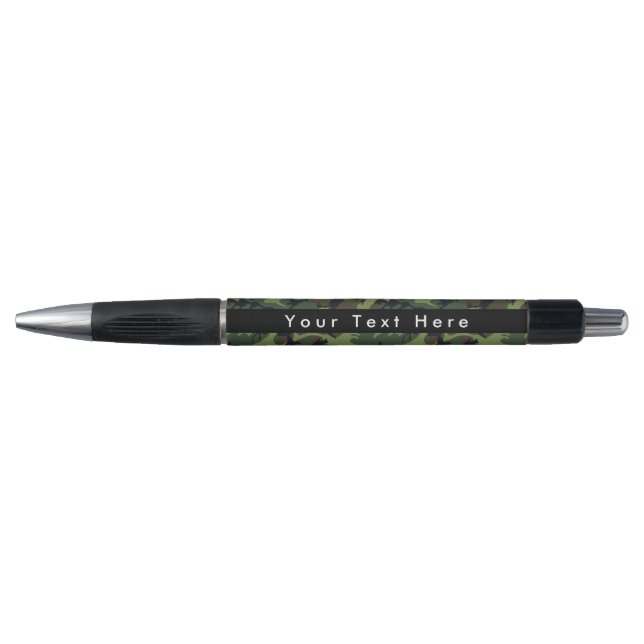 Caneta Camuflagem Verde, Camuflagem, Militar, Exército (Frente)