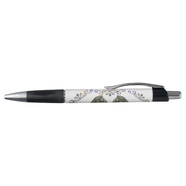 Caneta Cavalos Islandeses Vintage (Topo)