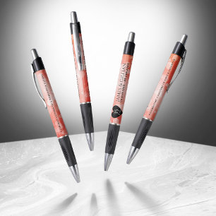 Caneta Celebração do 35º aniversário do Casamento de Cora