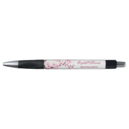 Caneta Cherry Blossoms Pink White Business
