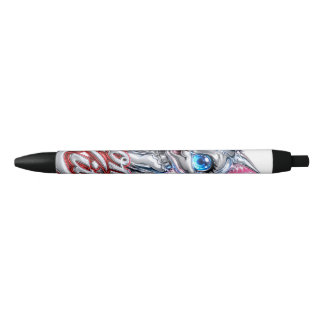 Caneta Chrome Kitten com tinta preta