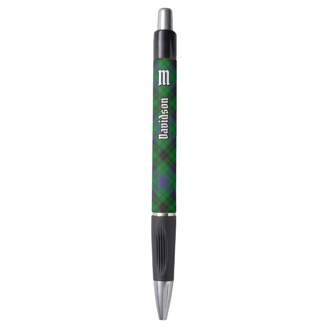 Caneta Clan Davidson Tartan (Frente Vertical)