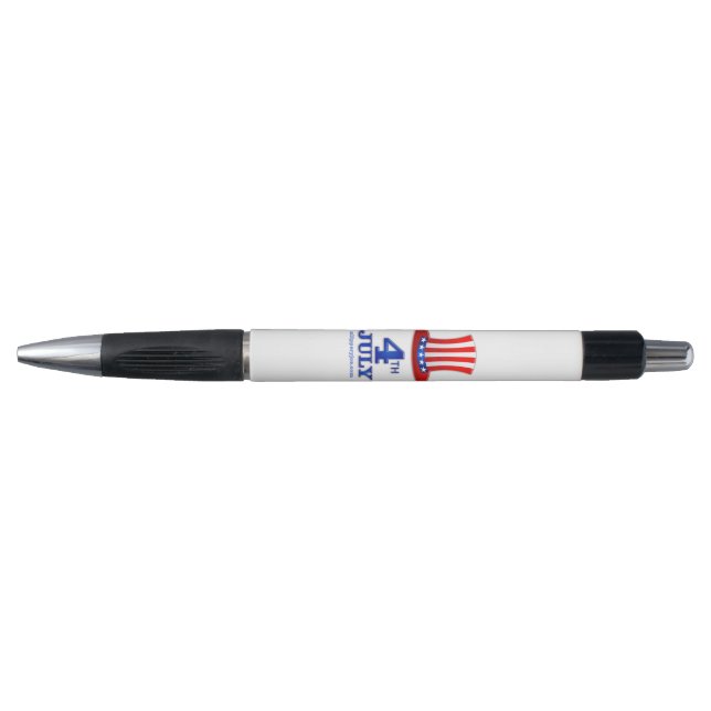 Caneta Clássico do dia da Independência de 4 de julho do  (Frente)