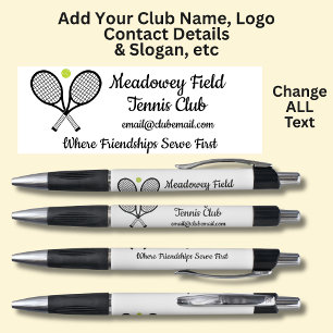 Caneta Clube de Tênis personalizado - Adicione seus própr