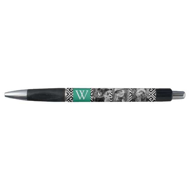 Caneta Colagem de Fotografias do Emerald Green (Frente)