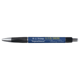 caneta comemorativa de Trump "impeachment"