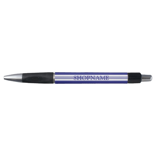 Caneta Compro mecânico/automático com faixas de corrida (Frente)