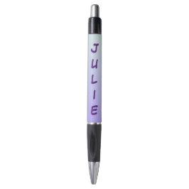 Caneta Cores Gradiente Azul Claro e Roxo