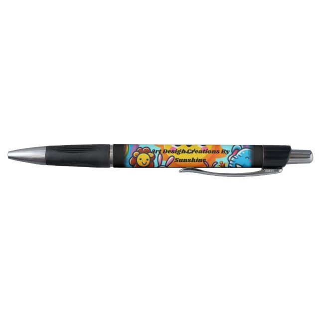Caneta Criação De Design De Arte Por Sol (Parte Inferior)