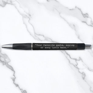 Caneta Crie sua própria cotação personalizada