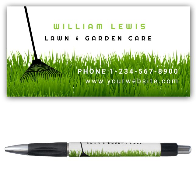 Caneta Cuidados com o Gramado da Jardim Paisagismo Ancinh (Garden Lawn Care Landscaping Modern Grass Rake Pen2)