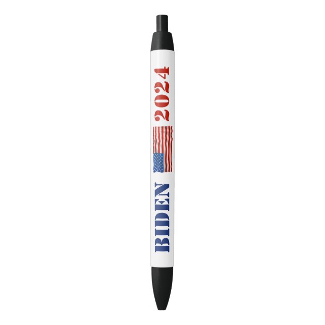 Caneta da Campanha Red and Blue Biden 2024 (Frente Vertical)