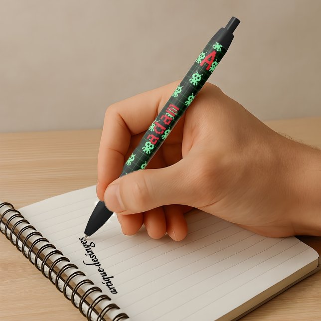 Caneta de Alienígena da Arcade Retroativa - Nome P (Criador carregado)