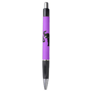 Caneta de cores personalizada com Casal de elefant