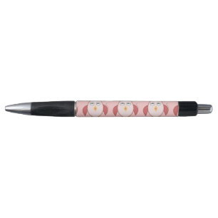 Caneta de Coruja de Bebê Rosa-Rosa