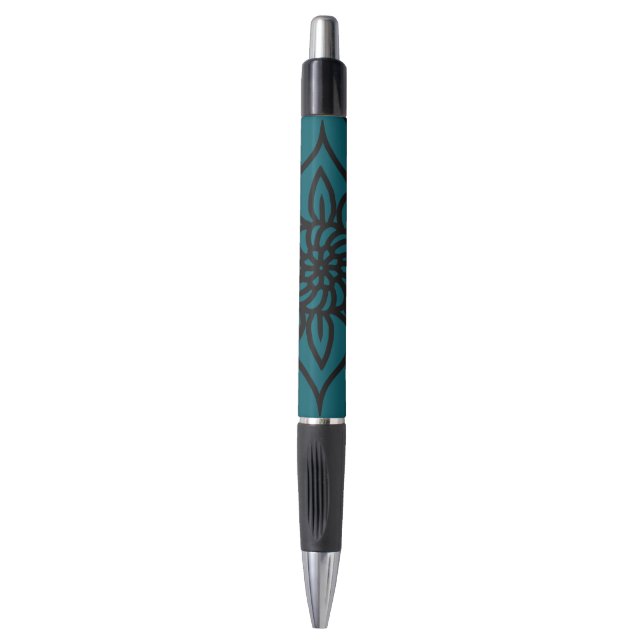 Caneta de Design Mandala (Frente Vertical)