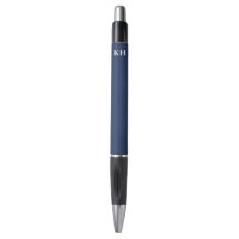 Caneta de Escrita Monograma Azul Marinho Personali