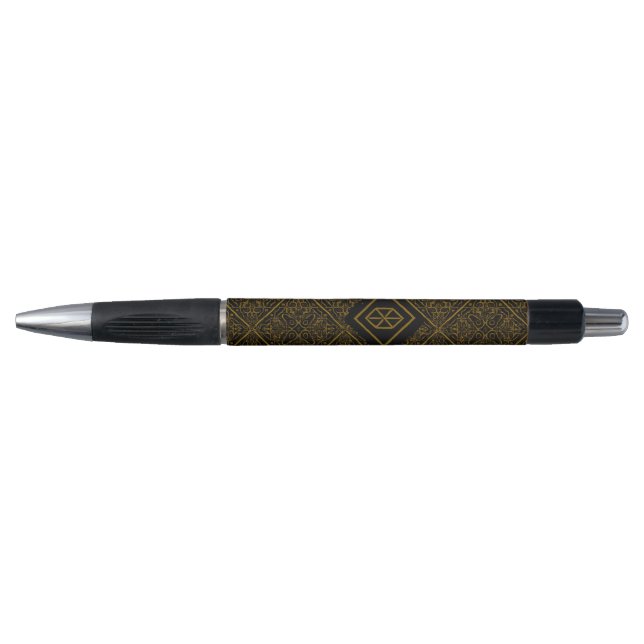 Caneta de Luxo Andaluz Golden Arabesque   (Frente)