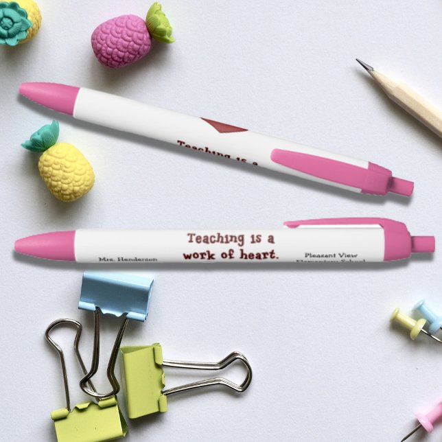 Caneta de Tinta de Apreciação do Professor (Criador carregado)