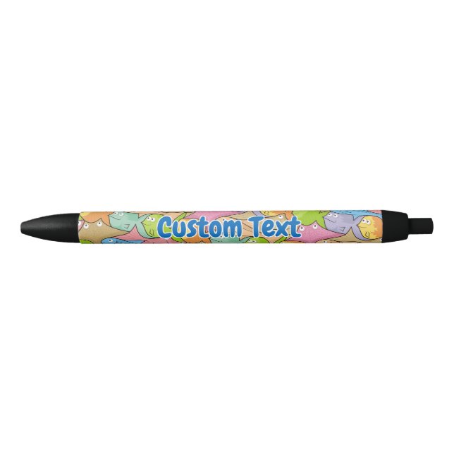 Caneta de tinta preta (Frente)