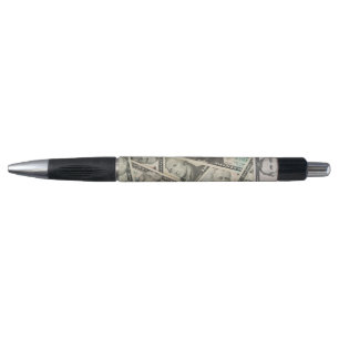 caneta de tinta preta