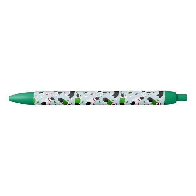 Caneta de Tinta Preta da Fronteira de Natal (Frente)