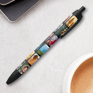 caneta de Tinta Preta Dupla Face do Modelo de Foto