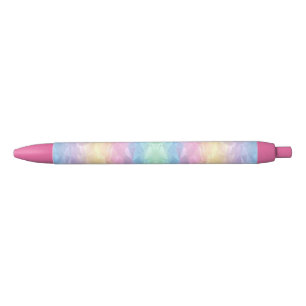 Caneta de Tinta Preta Pastel