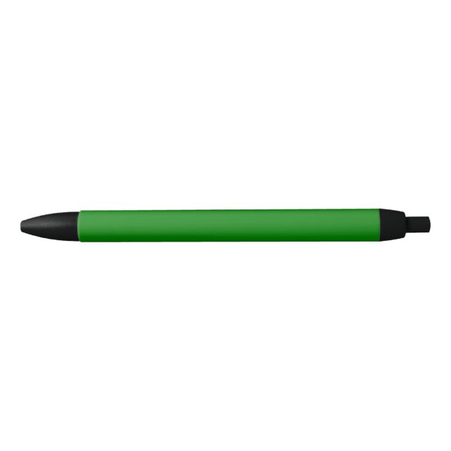 Caneta de tinta preta verde (Frente)