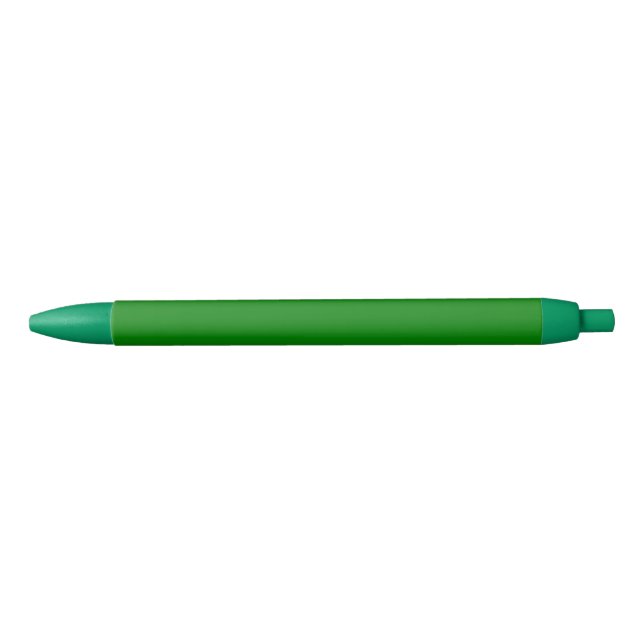 Caneta de tinta preta verde (Frente)