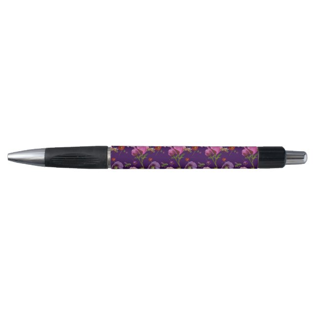 Caneta Desenho floral (Frente)