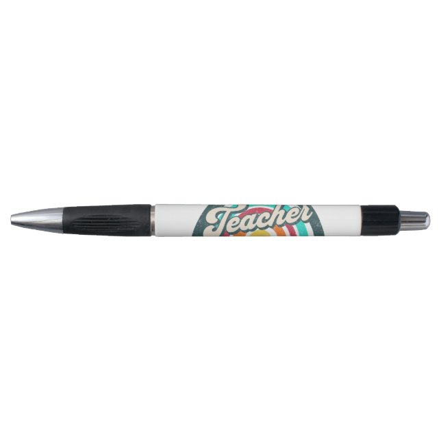 Caneta Design de texto de professor (Frente)