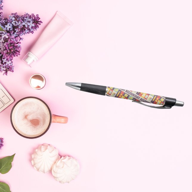 Caneta Design Icônico do Contador Profissional (Criador carregado)