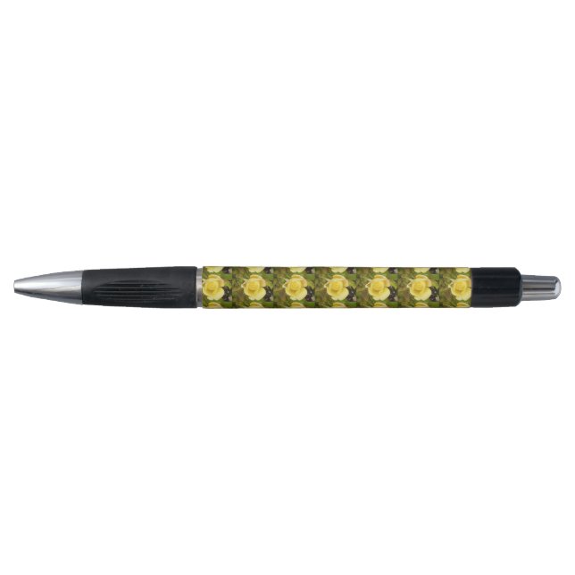 Caneta do Rosebud Amarelo (Frente)